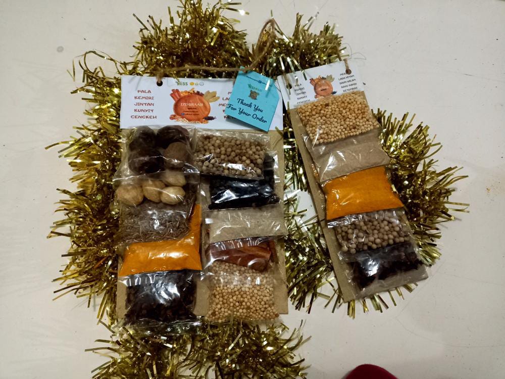 Paket Rempah Karton