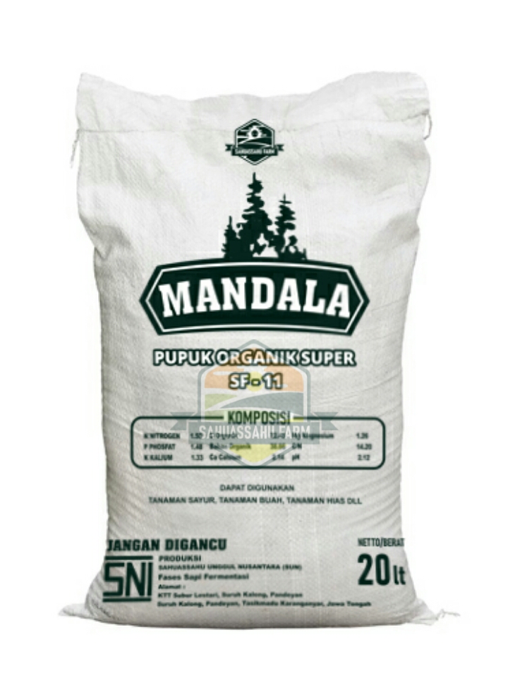 Pupuk Organik Padat 20lt