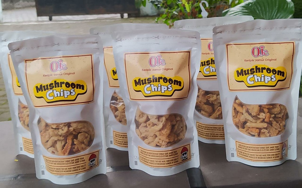 keripik jamur omah 100grm