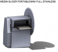 mesin slicer keripik portable (mini full stainless)